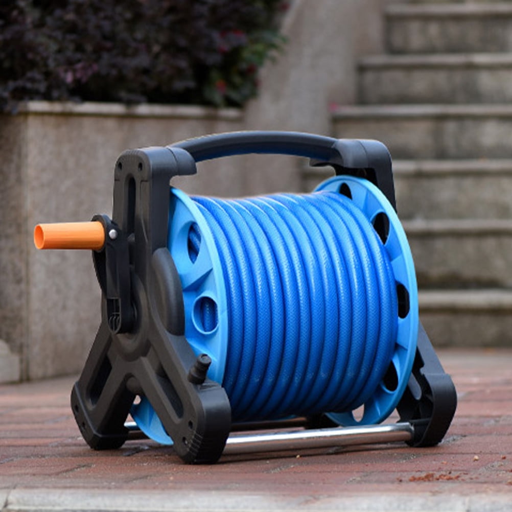 LOLIPPYY Garden Hose Reel with , Sturdy Construction for Easy and Outdoor Hose Storage