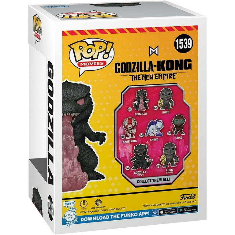 Funko Pop Collectables: Godzilla X Kong, Godzilla #1539 Heat