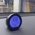 thumbnail image 3 of Reloj para salpicadero de coche Scienceny con retroiluminación automática por la noche Digital 12/24 horas, 3 of 6