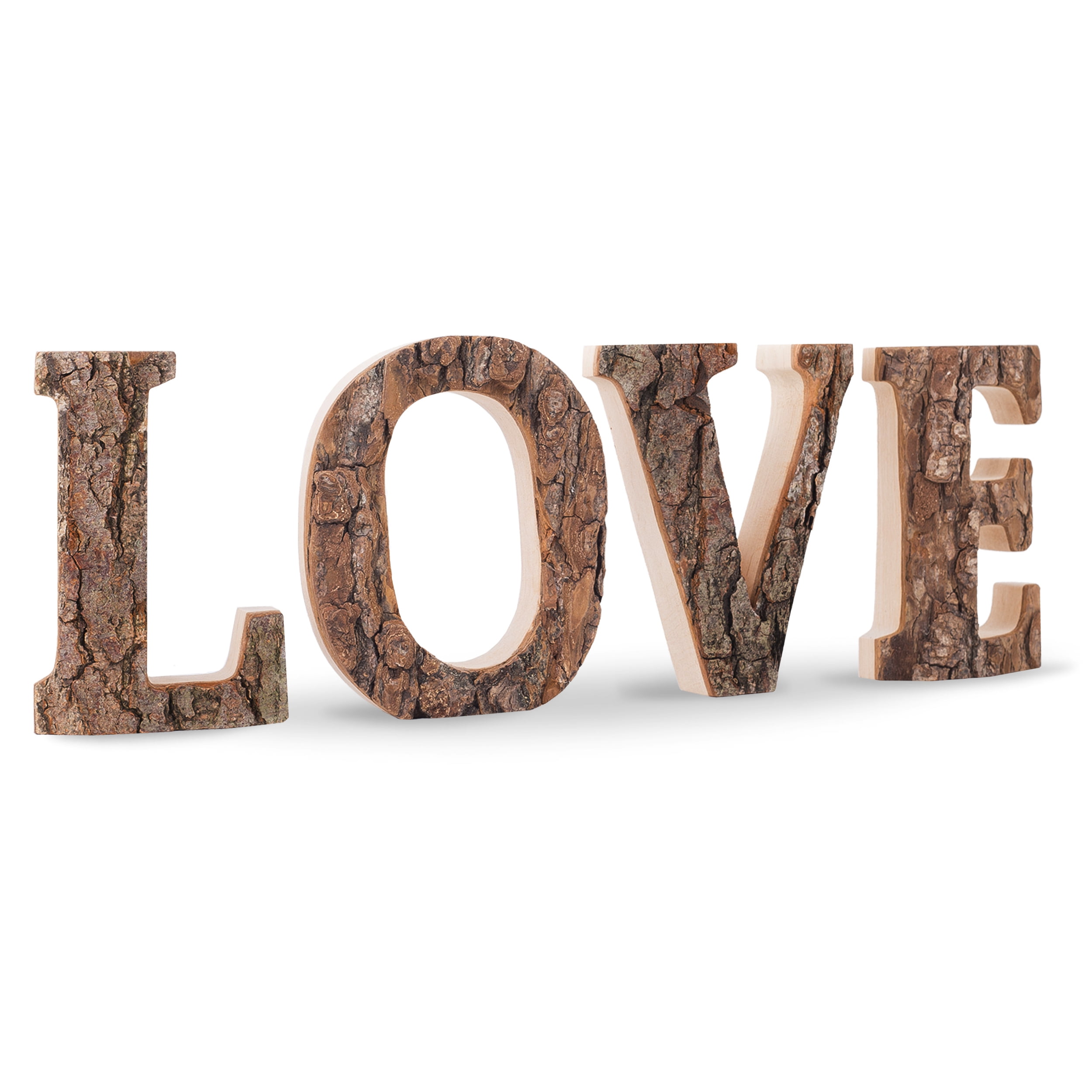 Rustic Wood Love Sign, Wooden Letters, Decorative Cutout Sign, Wood