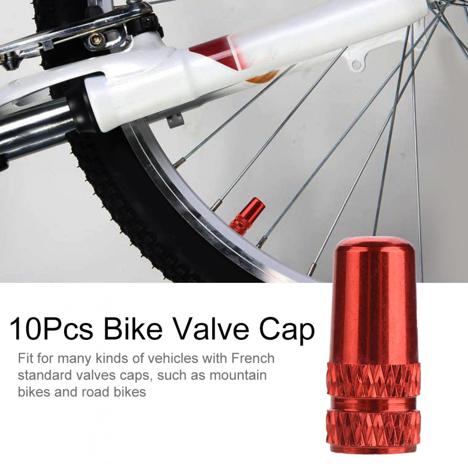 Details about   10x Black Presta Bullet Plastic Valve Stem Dust Caps Racing cycle Cover Bikes 