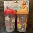 thumbnail image 6 of BABY SIPPER CUPS 2 PACK - UNISEX - RED YELLOW - DISNEY WINNIE POOH BOYS GIRLS, 6 of 6