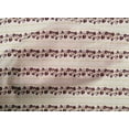 thumbnail image 4 of oneOone Cotton Cambric Maroon Fabric Stripe & Leaves Artistic Fabric For Sewing Printed Craft Fabric By The Yard 56 Inch Wide, 4 of 4