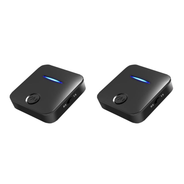 Kearding 2 In 1 Bluetooth 5.0 Audio Receiver Adapter 3.5mm for TV PC 2piezas Tipo 1