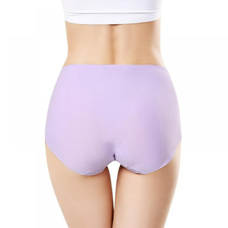 Women Seamless Underwear Ice Silk Briefs Crotch Breathable Quick-Drying  Sports Panties - China Panties and Sexy Panties price