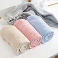thumbnail image 2 of Bathroom Drip free Embroidery Quick Drying Time Saving Dry Hair Cap Head Scarf Rapid Drying Towel Shower Cap A, 2 of 8