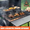 thumbnail image 3 of Cast Iron Griddle, Gas Stove Top Pan Heavy Duty Reversible Cooking Griddle for Grill, Camping, Indoor and Outdoor Cooking- 16.75" x 9.5", 3 of 7