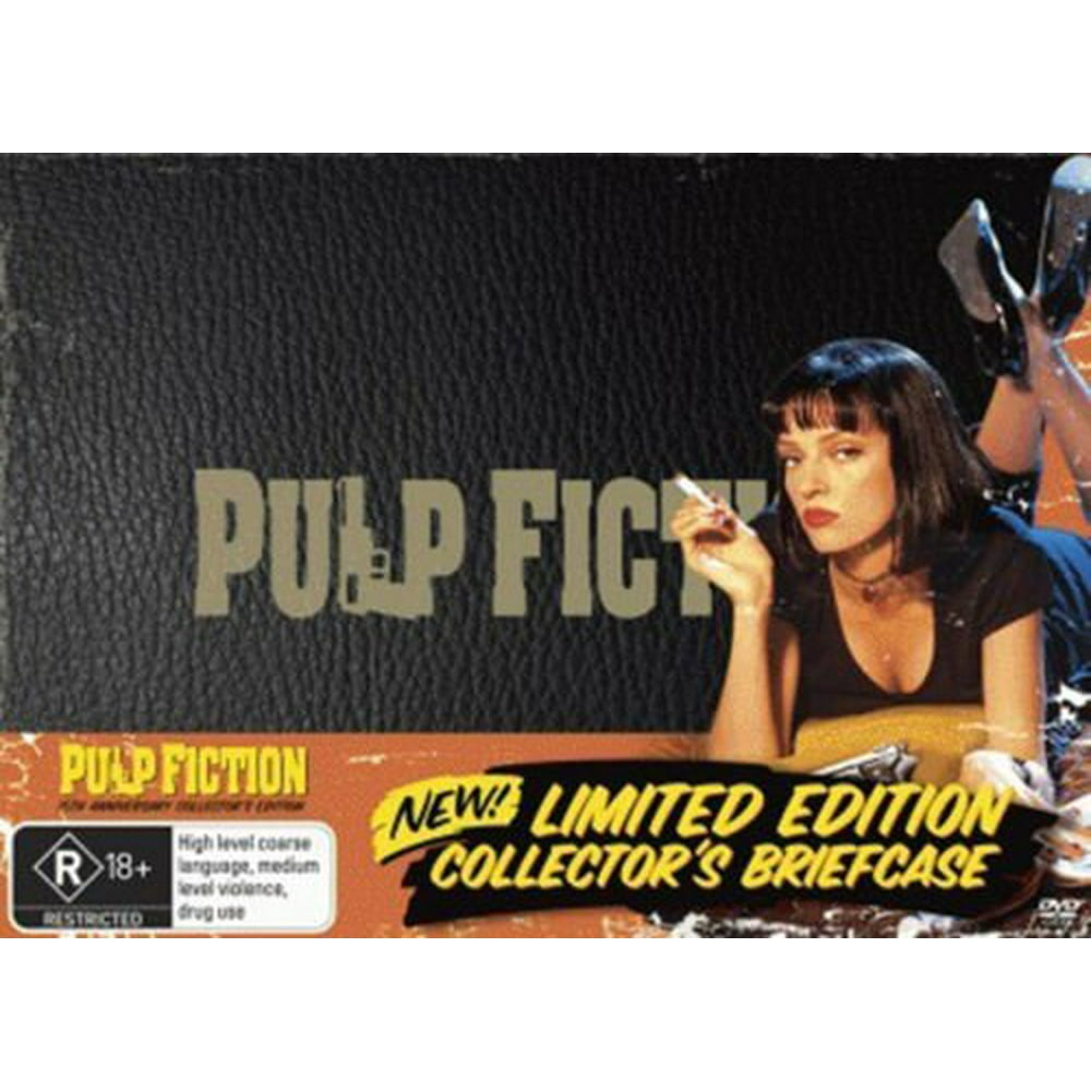 Pulp Fiction Limited Edition Collector's Briefcase 2DVD Set ( Black