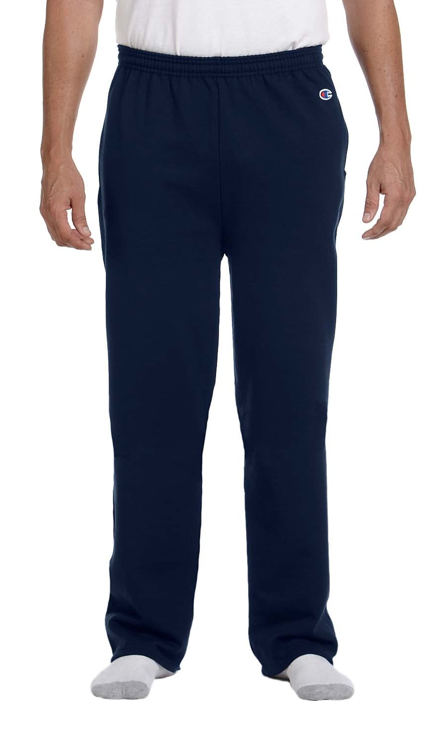 Champion Mens Eco Open Bottom Sweatpants with Pockets S-2XL P800