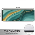 thumbnail image 5 of Kitchen Rugs Sets Of 2,Teal Gold Marble Pattern Anti Fatigue Kitchen Mat Rugs Non Slip Washable,Decorative Kitchen Floor Mats for Kitchen,Sink,Laundry,17"x47"+17"x47", 5 of 5