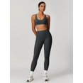 thumbnail image 3 of PISONIC Womens Workout Sets Adjustable Straps Sports Bras and High Waist Leggings Sets Pilates 2 Piece Outfits for Women, 3 of 6