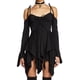 thumbnail image 1 of Vestido Cami Mini Vestido Mujer Hotsweet Una Línea Halter Vestido Fiesta Clubwear Kuymtek Negro T L para Mujer, 1 of 6