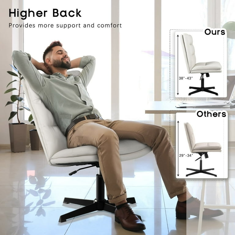 Office chair high back no arms sale