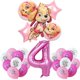 thumbnail image 4 of Vajilla desechable de la patrulla canina rosa para niños, juguete de látex, papel de aluminio, decoración de globos, regalo de cumpleaños, 4 of 4