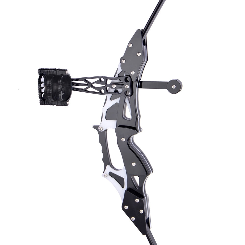 19"18Ibs Archery Mini Recurve Bow Kit High Elastic Fiber Limbs Kid Target