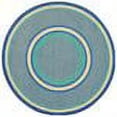 thumbnail image 2 of Kid Essentials - Misc Sold Color Area Rugs Ripples, 5'4" Round, Boy Blue, 2 of 2