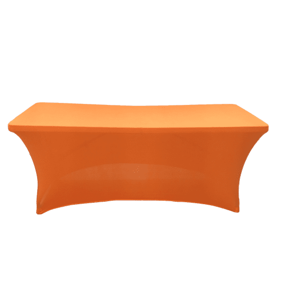 Stretchable Orange Tablecloths