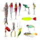 thumbnail image 1 of Señuelos de pesca,Calendario de Adviento de Pesca Set de Señuelos de Pesca Compacto,Anzuelo de pesca realista,accesorio navideño,Juego de señuelos de pesca de 12 días,herramienta de, 1 of 9