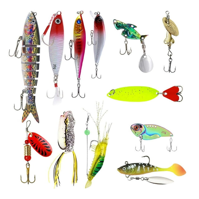 Calendario De Adviento De Pesca Set De Señuelos De Pesca Navideños Para Hombre Adulto Novio