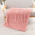 thumbnail image 3 of CSCHome Dog Bed Washable Soft Plush and Fluffy Ultra Cozy Pet Mat for Small Medium Dog Kitten Bed Mat(Brown), 3 of 5