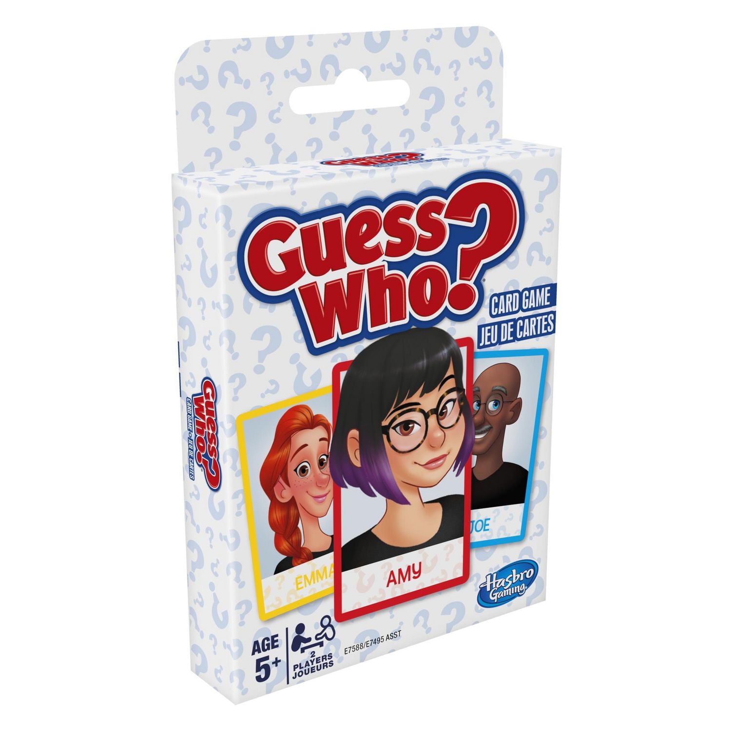 Guess Who? Card Game for Kids Ages 5 and Up, 2 Player