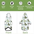 thumbnail image 6 of Honeii Mallard Ducks Wild Birds Print Small Dog Hoodies Pet Hooded Sweatshirts Fall Winter Puppy Cat Sweaters Warm Clothes for Small Dogs Outfits Costume-Large, 6 of 7