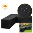 thumbnail image 2 of Corner Sofa Cover Waterproof Garden Furniture Set Cover Outdoor Sectional Furniture Cover, 2 of 5