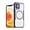 Purple, variant on Case for iPhone 12,Full-Body Rugged Carbon Fibre Protective Clear Back Hybrid Magnetic with Wireless Charge Shockproof Protector Phone Case for iPhone 12,6.1 inch 2020 (Blue)