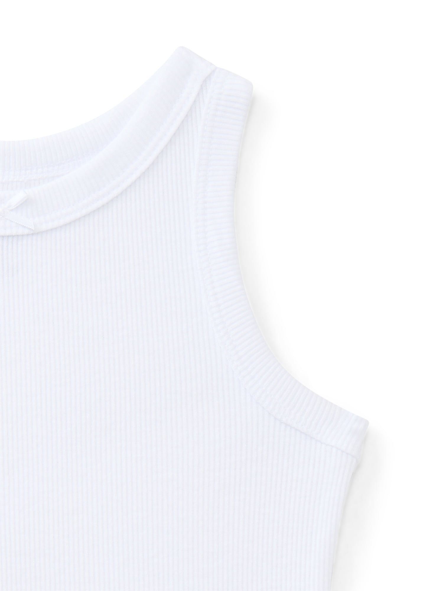 Wonder Nation Toddler Girls Ribbed Tank Top, Sizes 18M-5T