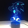 thumbnail image 1 of CDQ Sonic The Hedgehog Lamp Colorful Table Lamp for Kids Room, 1 of 5