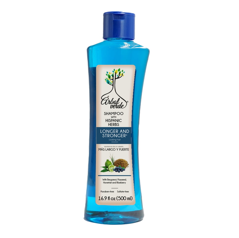 (2 pack) Arbol Verde Natural Hair Growth Shampoo with Natural Plants, 16.9 fl oz
