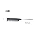 thumbnail image 3 of Heldig 4 Rattail comb Pintail comb Parting combs Teasing combs hair combs for women, 3 of 9