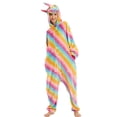 thumbnail image 3 of Pyjama une Pièce en Flanelle Parent-Enfant Dessin Animé animal avec Strass, 3 of 5