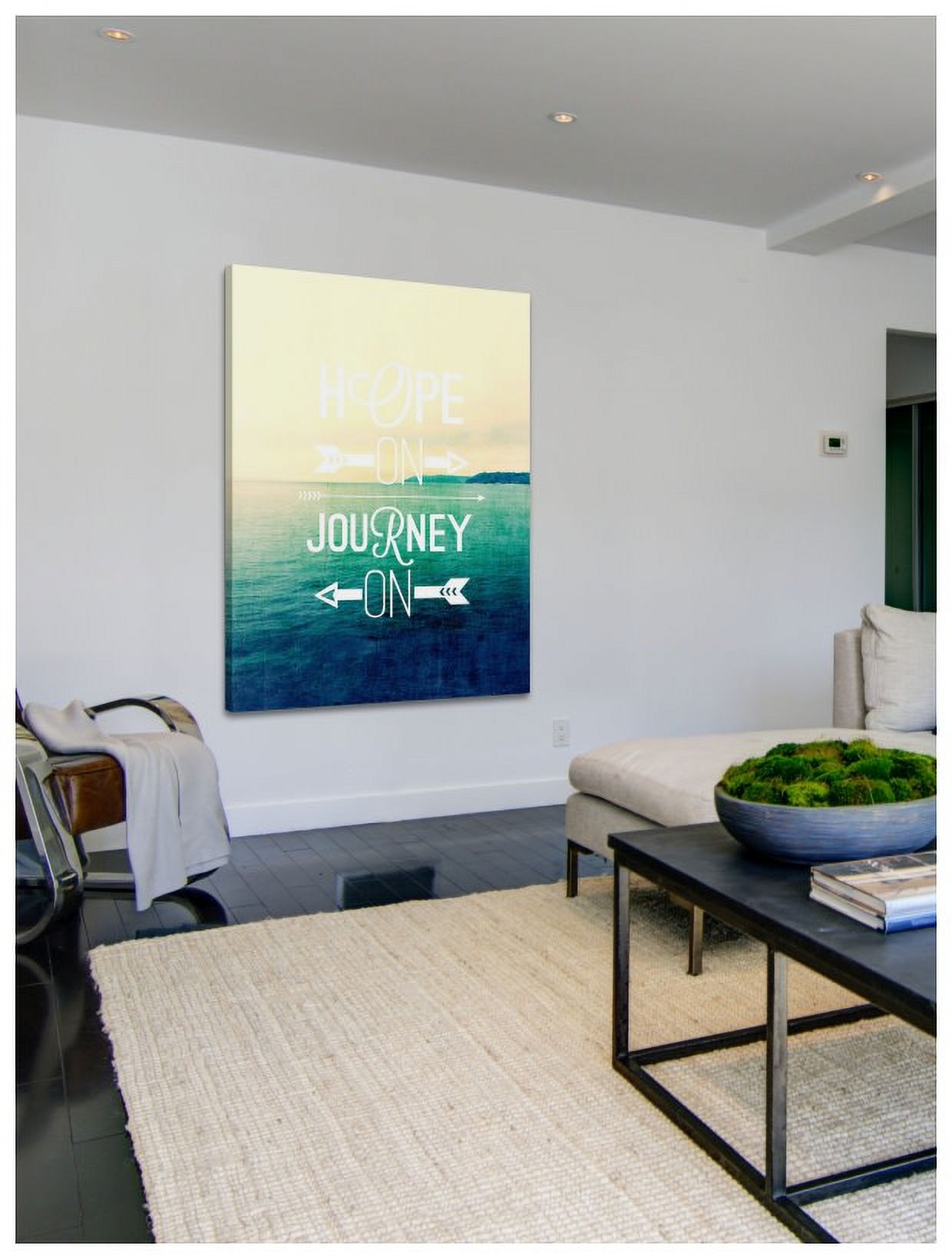 Marmont Hill "Hope on Journey on" Sylvia Cook Painting Print on Canvas