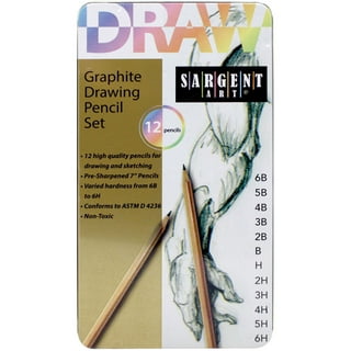  Sargent Art 09338000912 Pencils, 50 Count (Pack of 1),  Multicolor