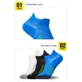 thumbnail image 4 of Anti-Sweat Sport Socks Low-Cut Athletic Men Women Cotton Socks Breathable Socks Outdoor Running Basketball Soccer Sports Socks, 3 Pairs, 4 of 7
