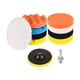 thumbnail image 1 of 11 kits de almohadillas de esponja para pulir automóviles, kit de taladro para detalles, juego de almohadillas aplicadoras multifuncionales de 3, 1 of 9