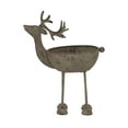 thumbnail image 1 of Hill Interiors Metal Reindeer Bowl, 1 of 3