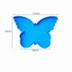 thumbnail image 1 of Molde De Silicona Con Base De Soporte De Posavasos De Mariposa Epoxi De Cristal - Diseño Azul Y Blanco, 1 of 2