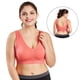 thumbnail image 2 of Sujetador deportivo de doble capa sin costuras de gran tamaño sin aro de acero ropa interior ajustable de yoga sin costuras para mujer, 2 of 5