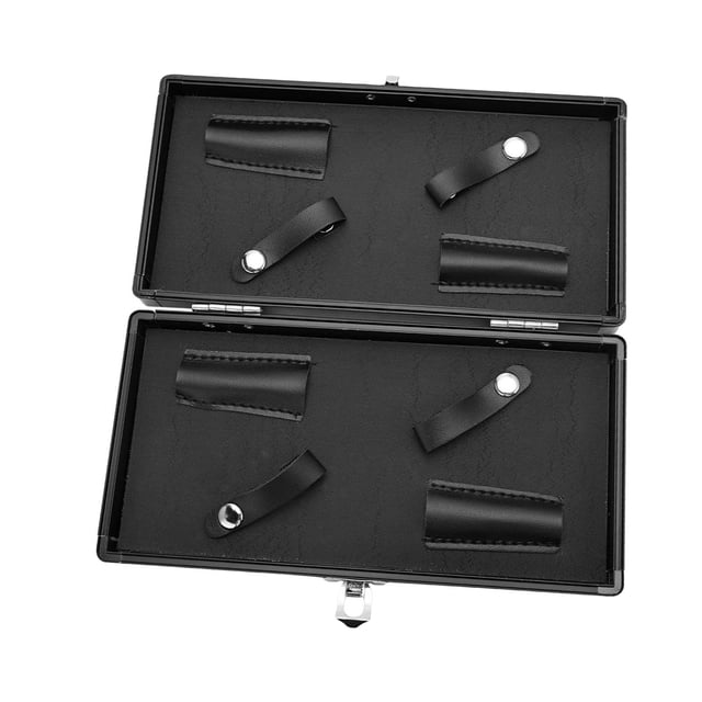 Caja de almacenamiento para tijeras de peluquería, soporte para tijeras de corte de pelo a prueba de polvo, longitud Total de 9 pulgadas, a prueba de 23x117x36cm