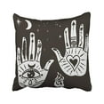 thumbnail image 1 of Funda de almohada ABPHQTO Tatuaje Negro Manos Adornadas 45x45 cm, 1 of 2