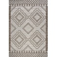 thumbnail image 3 of JONATHAN Y SANTA MONICA 4 x 6 Area Rug, Marokko Diamond Tribal Medallion - Beige/Brown, SMB127A-4, 3 of 7