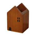 thumbnail image 2 of House Shaped Wooden Pen Container Cute Desk Organizer For Pens Pencils And Office Supplies, 2 of 6