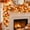 Yellow, variant on Artificial Christmas Garland Fork Norfolk Style 106 Inch Green Plastic Holiday Decor for Fireplace Mantle Wall Table Home Decoration