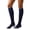 Black, variant on Women Compression Stockings High Elastic Long Tube Calf Support Running Yoga Athletic Solid Color Socks Black