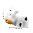 room decor 50PCS Micro Cow Mini Resin Cow Figurines Miniature Cows For