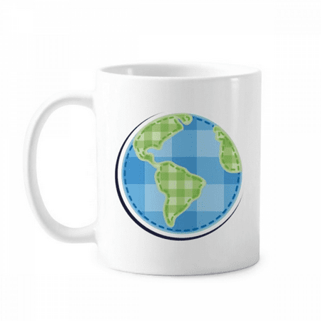 

Universe And Alien Earth Art Deco Fashion Mug Pottery Cerac Coffee Porcelain Cup Tableware