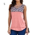 thumbnail image 2 of Minnieouse Chaleco Estampado Leopardo Escote En V Camiseta Sin Mangas Mujer Verano Tanktop Prendas para la parte del cuerpo Rosado S Minnieouse AP002393-06, 2 of 6