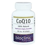Bioclinic Naturals, CoQ10 200 mg 60 gels
